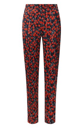 Женские брюки из вискозы VICTORIA, VICTORIA BECKHAM темно-синего цвета по цене 34200 руб., арт. 2120WTR000513A | Фото 1 Женские брюки из вискозы VICTORIA, VICTORIA BECKHAM темно-синего цвета, арт. 2120WTR000513A | Фото 1