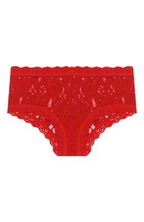 Женские трусы-шорты HANKY PANKY красного цвета по цене 2870 руб., арт. 4812P. | Фото 1 Женские трусы-шорты HANKY PANKY красного цвета, арт. 4812P. | Фото 1