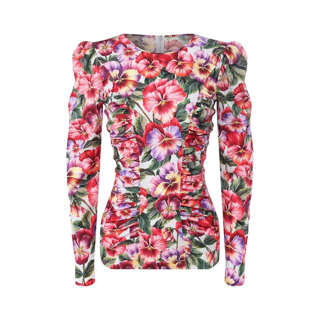 Шелковая блузка Dolce & Gabbana