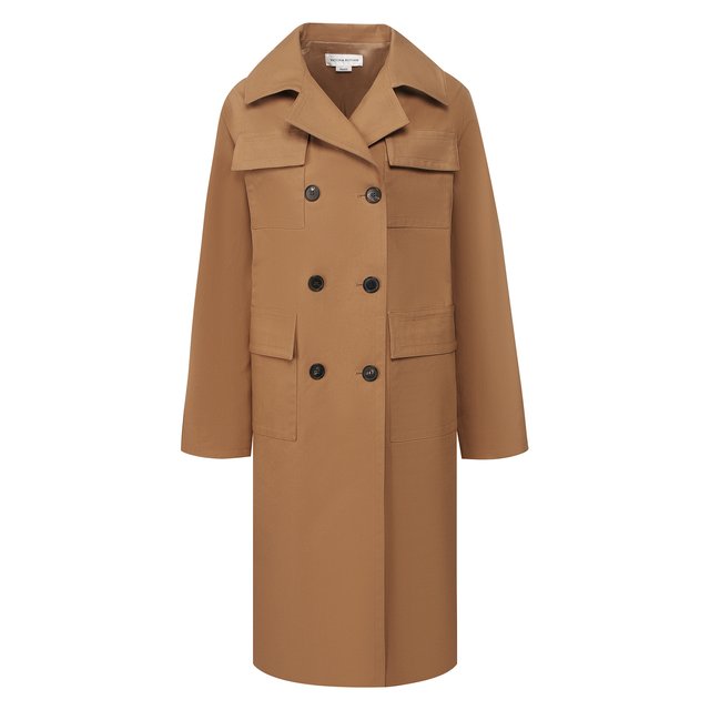 Хлопковое пальто Victoria Beckham 11070935