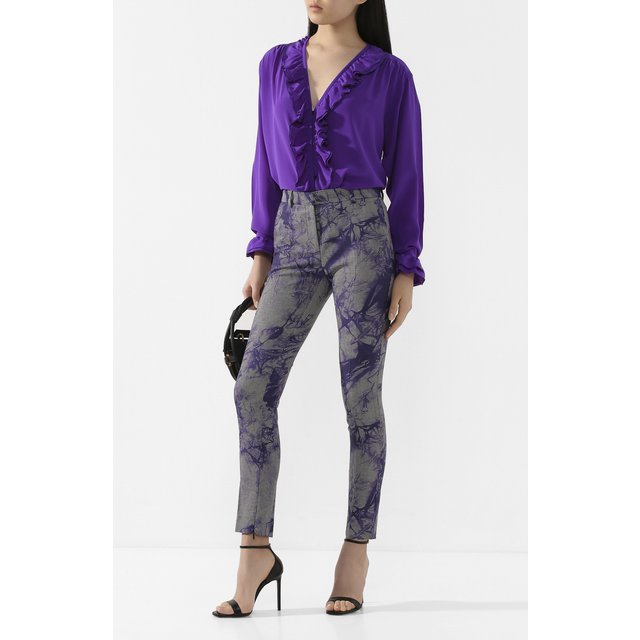 фото Шерстяные брюки versace
