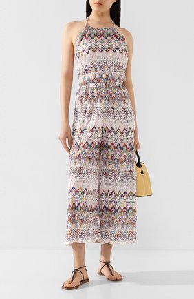 Женский комбинезон MISSONI разноцветного цвета по цене 79200 руб., арт. MM000033/BR00AJ | Фото 2 Женский комбинезон MISSONI разноцветного цвета, арт. MM000033/BR00AJ | Фото 2