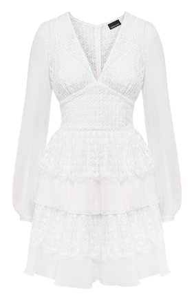 Женское платье ERMANNO ERMANNO SCERVINO белого цвета по цене 58350 руб., арт. 46T AB43 SAN | Фото 1 Женское платье ERMANNO ERMANNO SCERVINO белого цвета, арт. 46T AB43 SAN | Фото 1