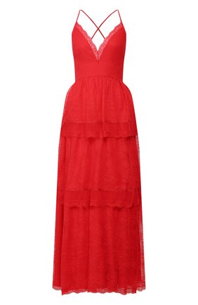 Женское платье-макси ERMANNO ERMANNO SCERVINO красного цвета по цене 69950 руб., арт. 46T AB47 PIZ | Фото 1 Женское платье-макси ERMANNO ERMANNO SCERVINO красного цвета, арт. 46T AB47 PIZ | Фото 1