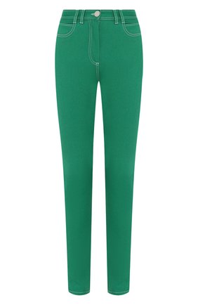Женские джинсы BALMAIN зеленого цвета по цене 57850 руб., арт. TF05460/D022 | Фото 1 Женские джинсы BALMAIN зеленого цвета, арт. TF05460/D022 | Фото 1