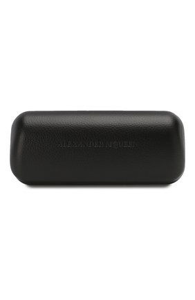 Женские солнцезащитные очки ALEXANDER MCQUEEN черного цвета по цене 32250 руб., арт. AM0222SK-001 | Фото 5 Женские солнцезащитные очки ALEXANDER MCQUEEN черного цвета, арт. AM0222SK-001 | Фото 5