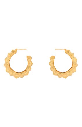 Женские серьги ESHVI золотого цвета по цене 24450 руб., арт. SS2020-08-G | Фото 1 Женские серьги ESHVI золотого цвета, арт. SS2020-08-G | Фото 1