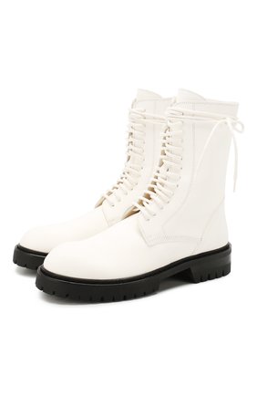 Женские кожаные ботинки ANN DEMEULEMEESTER белого цвета по цене 54150 руб., арт. 2013-2826-W-356-001 | Фото 1 Женские кожаные ботинки ANN DEMEULEMEESTER белого цвета, арт. 2013-2826-W-356-001 | Фото 1
