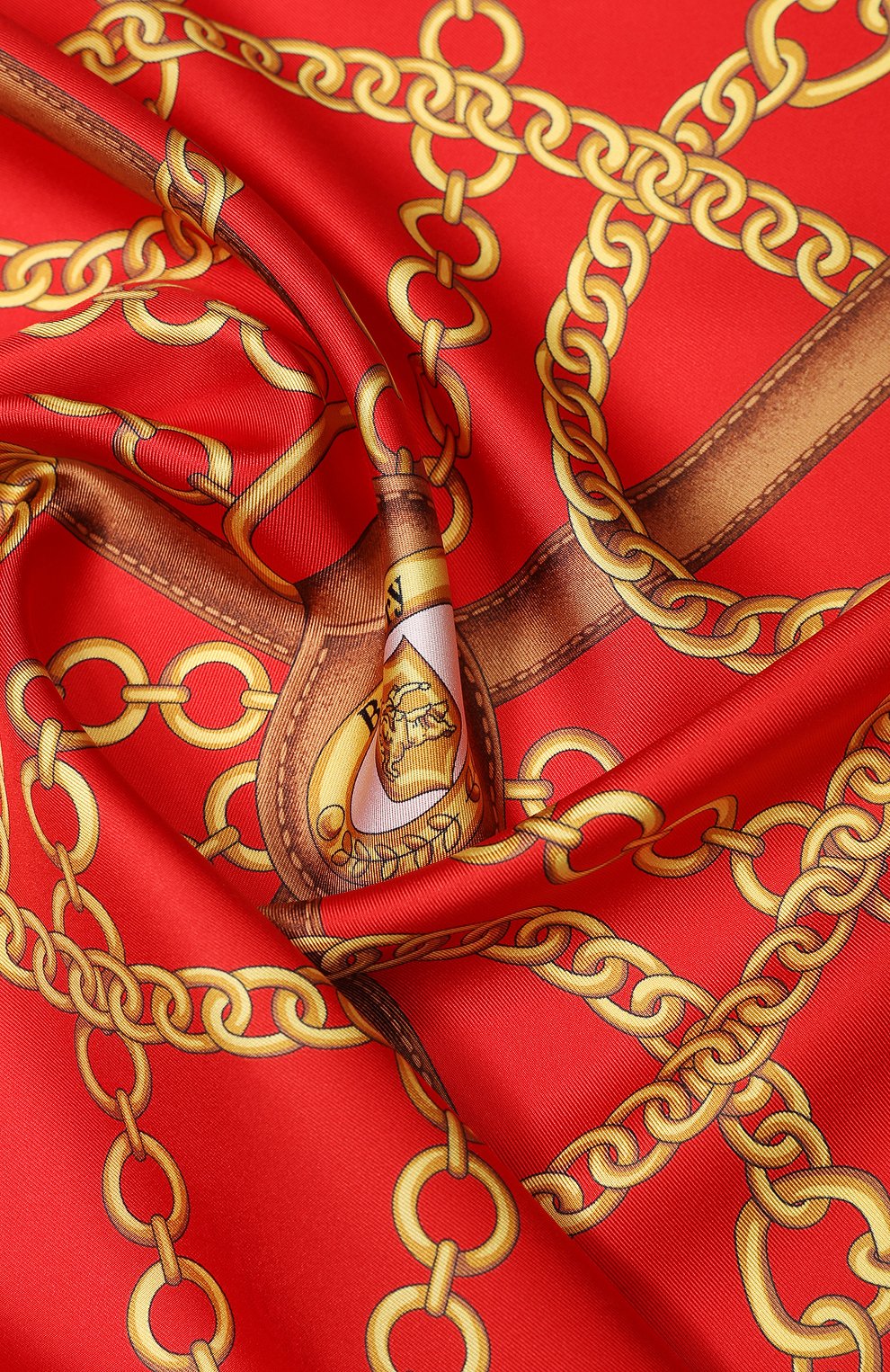 Женский шелковый платок BURBERRY красного цвета по цене 27700 руб., арт. 8029394 | Фото 2 Женский шелковый платок BURBERRY красного цвета, арт. 8029394 | Фото 2