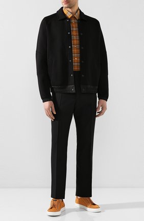Мужская хлопковая рубашка BURBERRY бежевого цвета по цене 24900 руб., арт. 8025844 | Фото 2 Мужская хлопковая рубашка BURBERRY бежевого цвета, арт. 8025844 | Фото 2