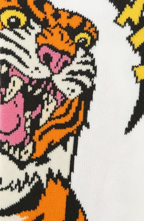 Мужские носки DSQUARED2 белого цвета по цене 5495 руб., арт. DFV141870 | Фото 2 Мужские носки DSQUARED2 белого цвета, арт. DFV141870 | Фото 2