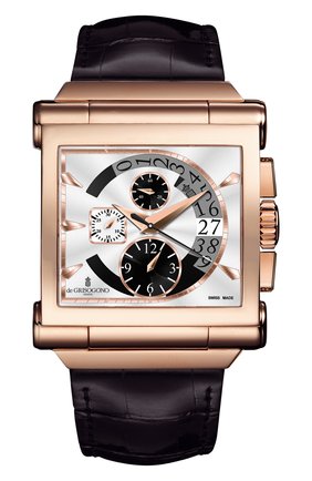 Мужские часы rose gold chrono DE GRISOGONO серебряного цвета по цене 3960000 руб., арт. GRANDE CHRONO N02 | Фото 1 Мужские часы rose gold chrono DE GRISOGONO серебряного цвета, арт. GRANDE CHRONO N02 | Фото 1