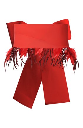 Женский текстильный пояс SARA ROKA кораллового цвета по цене 15150 руб., арт. BELT F/C10-SS20/K1 | Фото 2 Женский текстильный пояс SARA ROKA кораллового цвета, арт. BELT F/C10-SS20/K1 | Фото 2