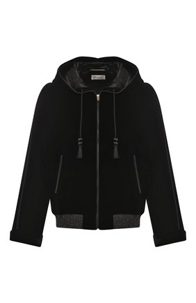 Мужской бомбер SAINT LAURENT черного цвета по цене 199500 руб., арт. 609107/Y525R | Фото 1 Мужской бомбер SAINT LAURENT черного цвета, арт. 609107/Y525R | Фото 1