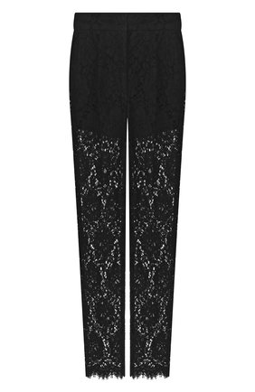 Женские брюки DOLCE & GABBANA черного цвета по цене 99500 руб., арт. FTBP8T/HLM0M | Фото 1 Женские брюки DOLCE & GABBANA черного цвета, арт. FTBP8T/HLM0M | Фото 1