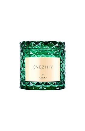 Свеча аромат svezhiy TONKA PERFUMES MOSCOW бесцветного цвета по цене 3600 руб., арт. 4665304431163 | Фото 1 Свеча аромат svezhiy TONKA PERFUMES MOSCOW бесцветного цвета, арт. 4665304431163 | Фото 1 (Ограничения доставки: flammable)