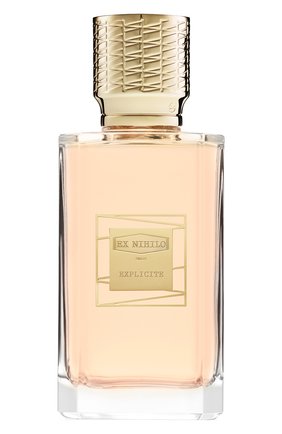 Парфюмерная вода explicite (100ml) EX NIHILO бесцветного цвета по цене 33500 руб., арт. 3760264093251 | Фото 1 Парфюмерная вода explicite (100ml) EX NIHILO бесцветного цвета, арт. 3760264093251 | Фото 1 (Косметика кросс-кт: Парфюмерия У; Ограничения доставки: flammable)
