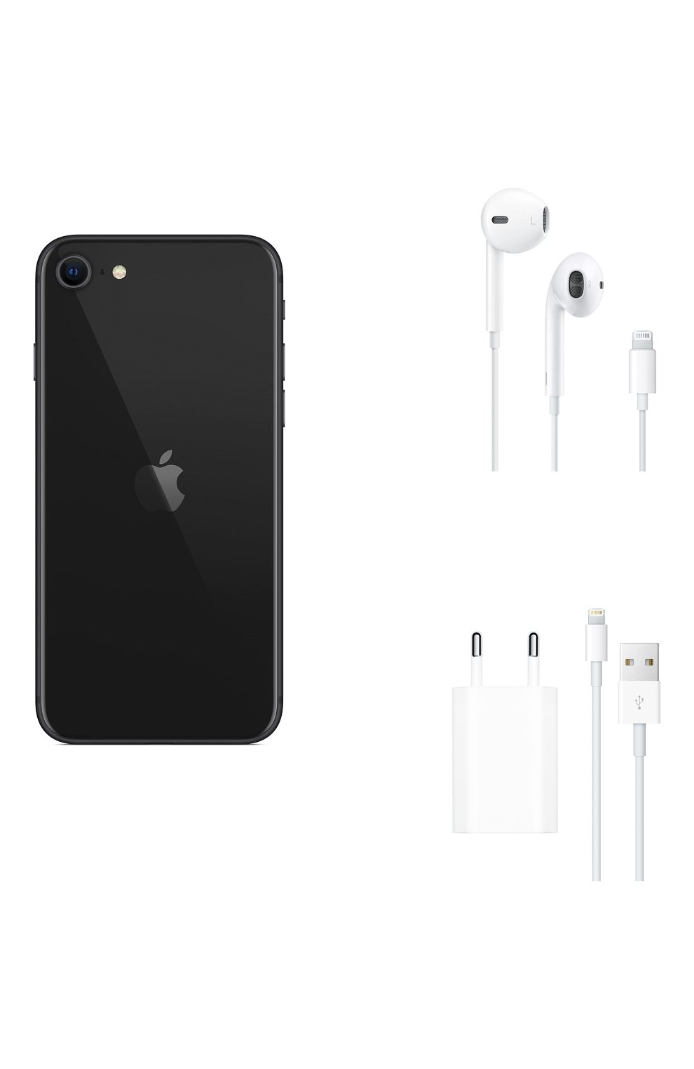 Мужской iphone se (2020) 128gb black APPLE black цвета по цене 44990 руб., арт. MXD02RU/A | Фото 6 Мужской iphone se (2020) 128gb black APPLE black цвета, арт. MXD02RU/A | Фото 6