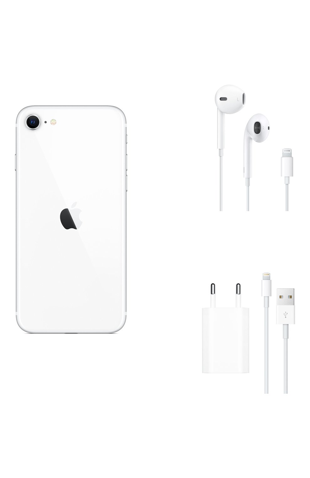 Мужской iphone se (2020) 128gb white APPLE white цвета по цене 44990 руб., арт. MXD12RU/A | Фото 6 Мужской iphone se (2020) 128gb white APPLE white цвета, арт. MXD12RU/A | Фото 6