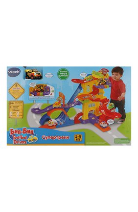 Детского игра супертреки VTECH разноцветного цвета по цене 9380 руб., арт. 80-156926 | Фото 1 Детского игра супертреки VTECH разноцветного цвета, арт. 80-156926 | Фото 1