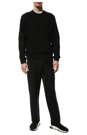 Мужские текстильные кроссовки speed BALENCIAGA черного цвета по цене 61650 руб., арт. 607544/W05GG | Фото 2 Мужские текстильные кроссовки speed BALENCIAGA черного цвета, арт. 607544/W05GG | Фото 2
