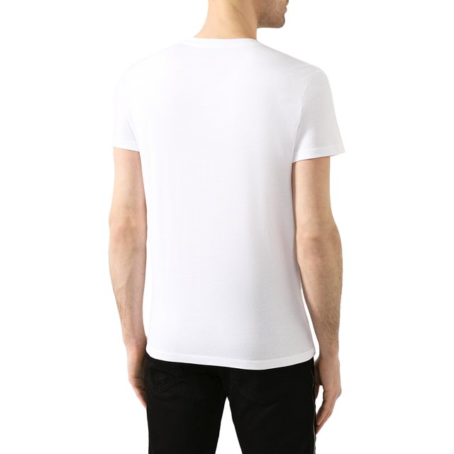 фото Хлопковая футболка balmain