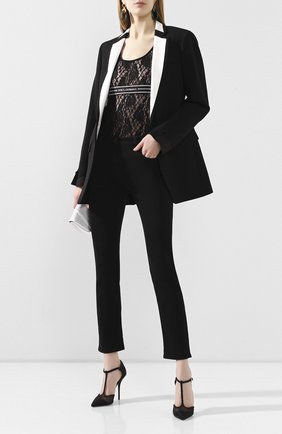 Женская топ DOLCE & GABBANA черного цвета по цене 34750 руб., арт. F74F6T/FLMPS | Фото 2 Женская топ DOLCE & GABBANA черного цвета, арт. F74F6T/FLMPS | Фото 2