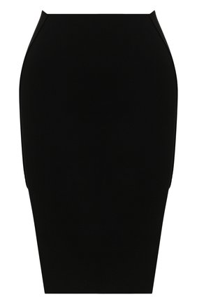 Женская юбка из вискозы RICK OWENS черного цвета по цене 47500 руб., арт. R020S1688/KST | Фото 1 Женская юбка из вискозы RICK OWENS черного цвета, арт. R020S1688/KST | Фото 1