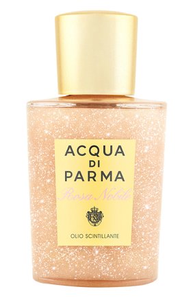 Мерцающее масло для тела rosa nobile ACQUA DI PARMA бесцветного цвета по цене 5100 руб., арт. 49023ADP | Фото 1 Мерцающее масло для тела rosa nobile ACQUA DI PARMA бесцветного цвета, арт. 49023ADP | Фото 1