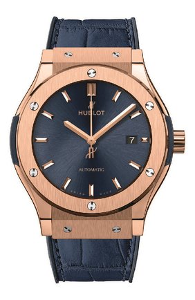 Мужские часы classic fusion blue king gold HUBLOT синего цвета по цене 1578500 руб., арт. 542.OX.7180.LR | Фото 1 Мужские часы classic fusion blue king gold HUBLOT синего цвета, арт. 542.OX.7180.LR | Фото 1