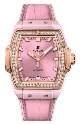 Женские часы spirit of big bang pink ceramic king gold diamonds HUBLOT розового цвета по цене 1972100 руб., арт. 665.RO.891P.LR.1204 | Фото 1 Женские часы spirit of big bang pink ceramic king gold diamonds HUBLOT розового цвета, арт. 665.RO.891P.LR.1204 | Фото 1