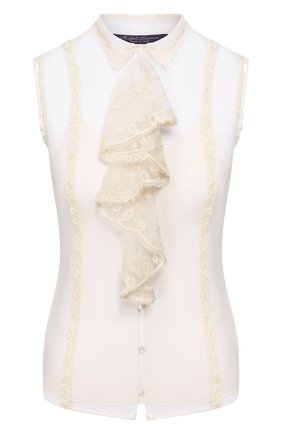 Женская топ RALPH LAUREN белого цвета по цене 180000 руб., арт. 290820266 | Фото 1 Женская топ RALPH LAUREN белого цвета, арт. 290820266 | Фото 1