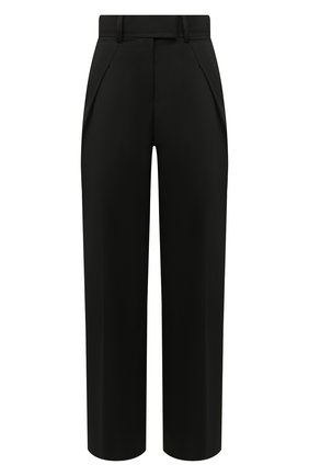 Женские шерстяные брюки SACAI черного цвета по цене 49950 руб., арт. 20-04824 | Фото 1 Женские шерстяные брюки SACAI черного цвета, арт. 20-04824 | Фото 1