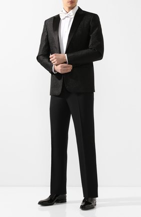 Мужские кожаные оксфорды SANTONI черного цвета по цене 56050 руб., арт. MCNM17063BB3JVERN01 | Фото 2 Мужские кожаные оксфорды SANTONI черного цвета, арт. MCNM17063BB3JVERN01 | Фото 2