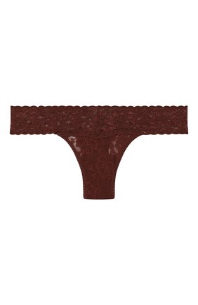 Женские трусы-стринги HANKY PANKY коричневого цвета по цене 2010 руб., арт. 4911P | Фото 1 Женские трусы-стринги HANKY PANKY коричневого цвета, арт. 4911P | Фото 1