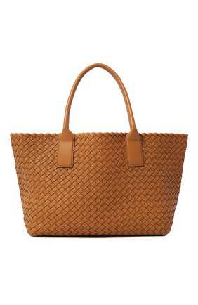 Женская сумка сabat BOTTEGA VENETA светло-бежевого цвета по цене 351500 руб., арт. 608809/VATH3 | Фото 1 Женская сумка сabat BOTTEGA VENETA светло-бежевого цвета, арт. 608809/VATH3 | Фото 1