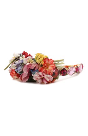 Женский ободок для волос DOLCE & GABBANA разноцветного цвета по цене 154500 руб., арт. FY337Z/GDU24 | Фото 2 Женский ободок для волос DOLCE & GABBANA разноцветного цвета, арт. FY337Z/GDU24 | Фото 2