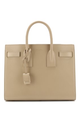 Женская сумка sac de jour small SAINT LAURENT светло-бежевого цвета по цене 191500 руб., арт. 378299/02G9W | Фото 1 Женская сумка sac de jour small SAINT LAURENT светло-бежевого цвета, арт. 378299/02G9W | Фото 1