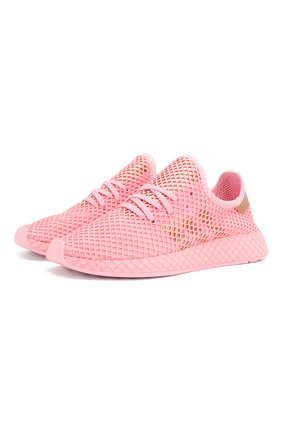 Женские текстильные кроссовки ADIDAS ORIGINALS розового цвета по цене 8740 руб., арт. EF5386 | Фото 1 Женские текстильные кроссовки ADIDAS ORIGINALS розового цвета, арт. EF5386 | Фото 1