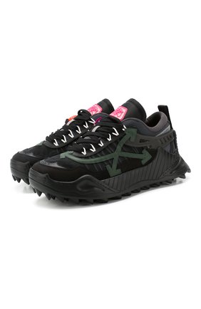 Мужские комбинированные кроссовки odsy-1000 OFF-WHITE серого цвета по цене 49950 руб., арт. 0MIA139T20FAB0010840 | Фото 1 Мужские комбинированные кроссовки odsy-1000 OFF-WHITE серого цвета, арт. 0MIA139T20FAB0010840 | Фото 1