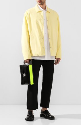 Мужская кожаная сумка ACNE STUDIOS черного цвета по цене 87950 руб., арт. B10009/M | Фото 2 Мужская кожаная сумка ACNE STUDIOS черного цвета, арт. B10009/M | Фото 2