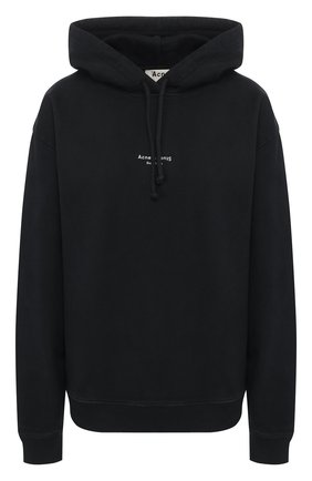 Женская хлопковое худи ACNE STUDIOS черного цвета по цене 29850 руб., арт. AI0049 | Фото 1 Женская хлопковое худи ACNE STUDIOS черного цвета, арт. AI0049 | Фото 1