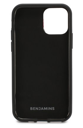 Мужской чехол для iphone 11 pro BENJAMINS черного цвета по цене 3915 руб., арт. BJ1958-STRAP02 | Фото 2 Мужской чехол для iphone 11 pro BENJAMINS черного цвета, арт. BJ1958-STRAP02 | Фото 2