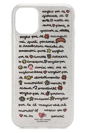 Мужской чехол для iphone 11 BENJAMINS серебряного цвета по цене 3265 руб., арт. ST1961-GLV0GLI0 | Фото 1 Мужской чехол для iphone 11 BENJAMINS серебряного цвета, арт. ST1961-GLV0GLI0 | Фото 1