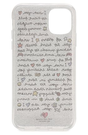 Мужской чехол для iphone 11 BENJAMINS серебряного цвета по цене 3265 руб., арт. ST1961-GLWISH | Фото 2 Мужской чехол для iphone 11 BENJAMINS серебряного цвета, арт. ST1961-GLWISH | Фото 2