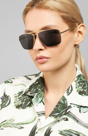 Мужские солнцезащитные очки VERSACE черного цвета по цене 15150 руб., арт. 2216-100287 | Фото 2 Мужские солнцезащитные очки VERSACE черного цвета, арт. 2216-100287 | Фото 2