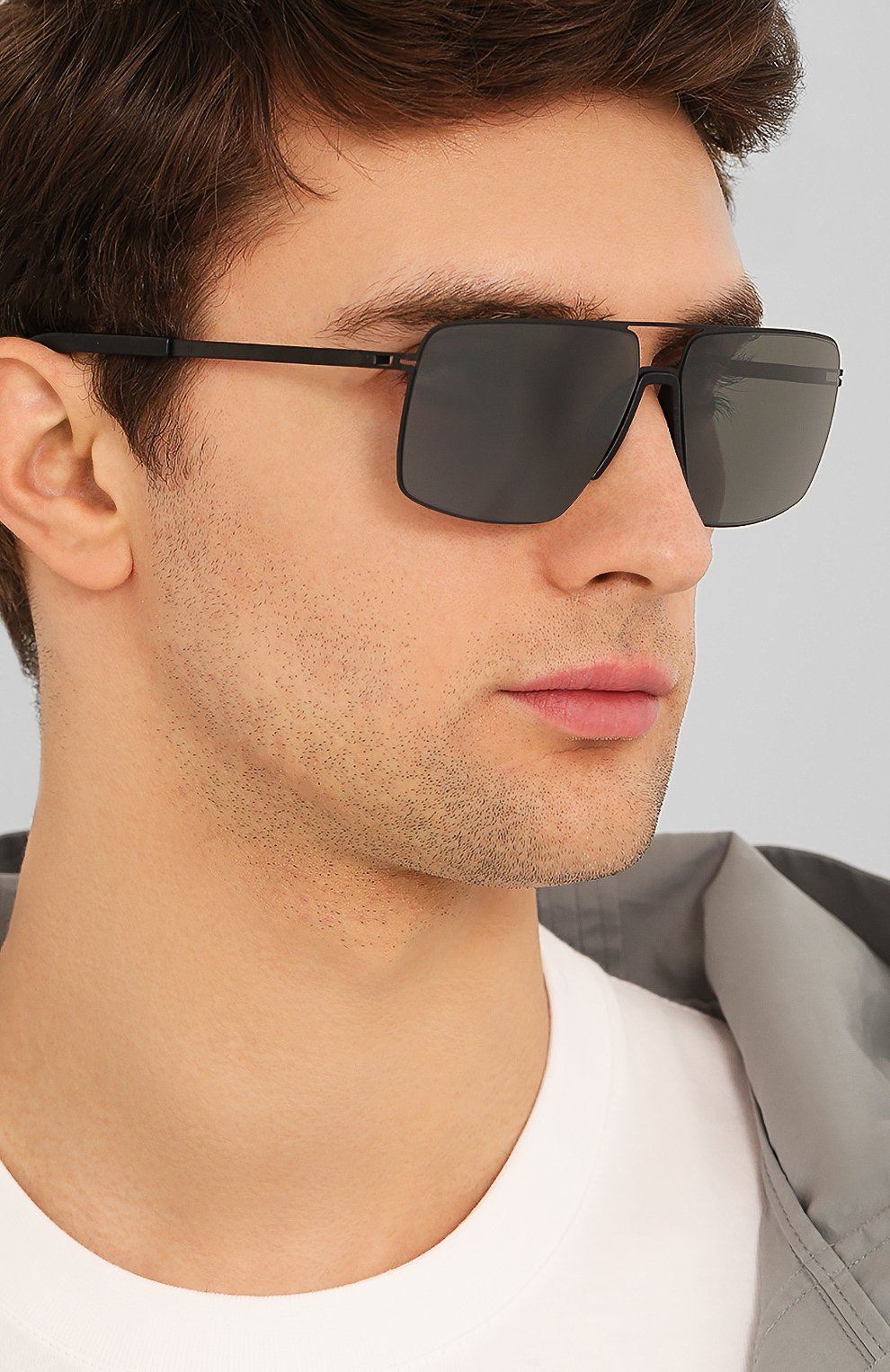 Женские солнцезащитные очки MYKITA MYLON черного цвета по цене 45150 руб., арт. L0TUS/243 | Фото 3 Женские солнцезащитные очки MYKITA MYLON черного цвета, арт. L0TUS/243 | Фото 3