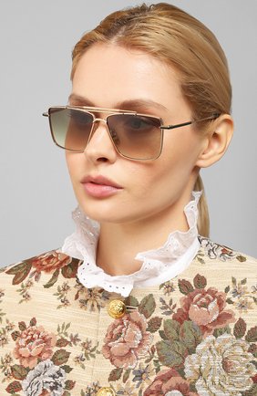 Женские солнцезащитные очки EQUE.M серого цвета по цене 79850 руб., арт. CLASSIC SHAVE/SLG | Фото 2 Женские солнцезащитные очки EQUE.M серого цвета, арт. CLASSIC SHAVE/SLG | Фото 2
