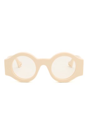 Женские солнцезащитные очки GUCCI бежевого цвета по цене 37500 руб., арт. GG0629 002 | Фото 3 Женские солнцезащитные очки GUCCI бежевого цвета, арт. GG0629 002 | Фото 3