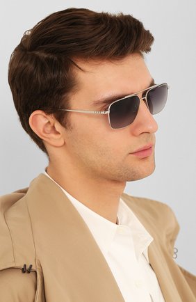 Мужские солнцезащитные очки PORSCHE DESIGN серебряного цвета по цене 27600 руб., арт. 8679-C | Фото 2 Мужские солнцезащитные очки PORSCHE DESIGN серебряного цвета, арт. 8679-C | Фото 2